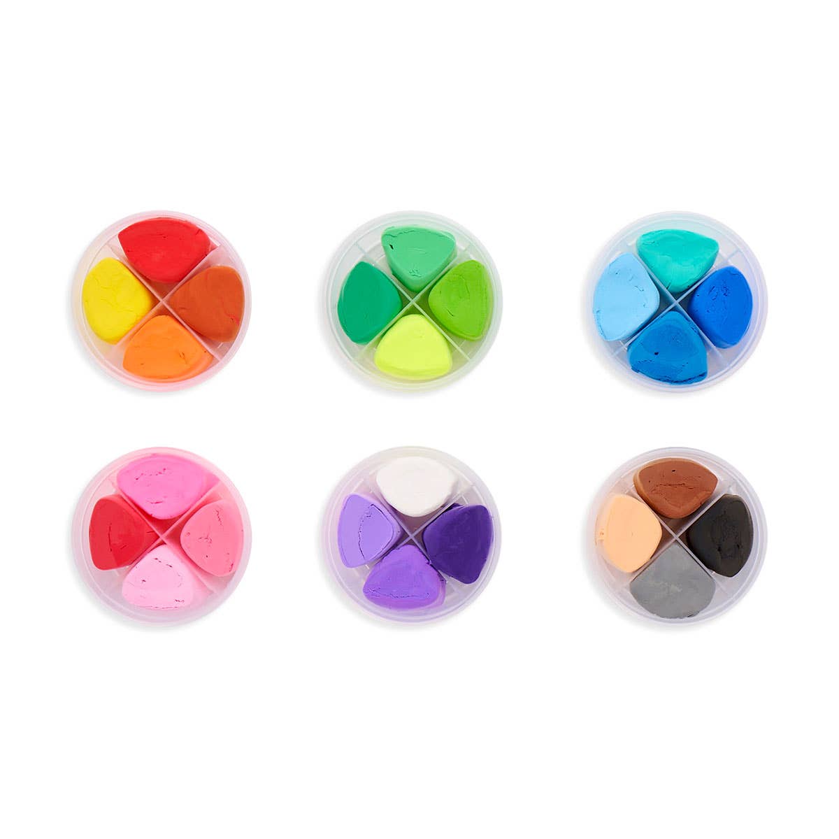 Creatibles Air-Dry Clays Kit- Set of 24 Colors