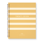 2027 Horizontal Striped Dated Planner : Calendar Year