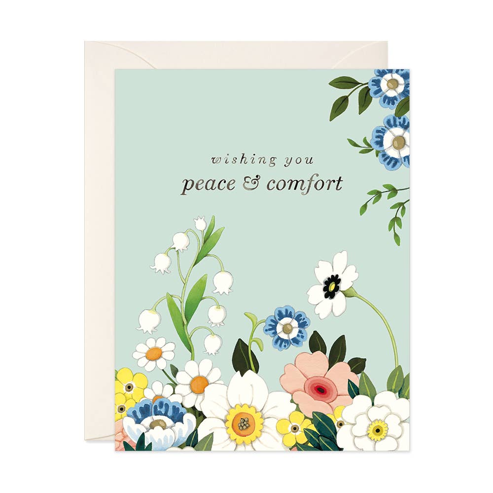 Serenity in Bloom Card