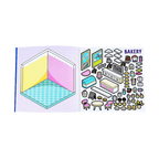 Tinytown Sticker Book: Volume 1