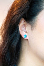 Blue Star Studs