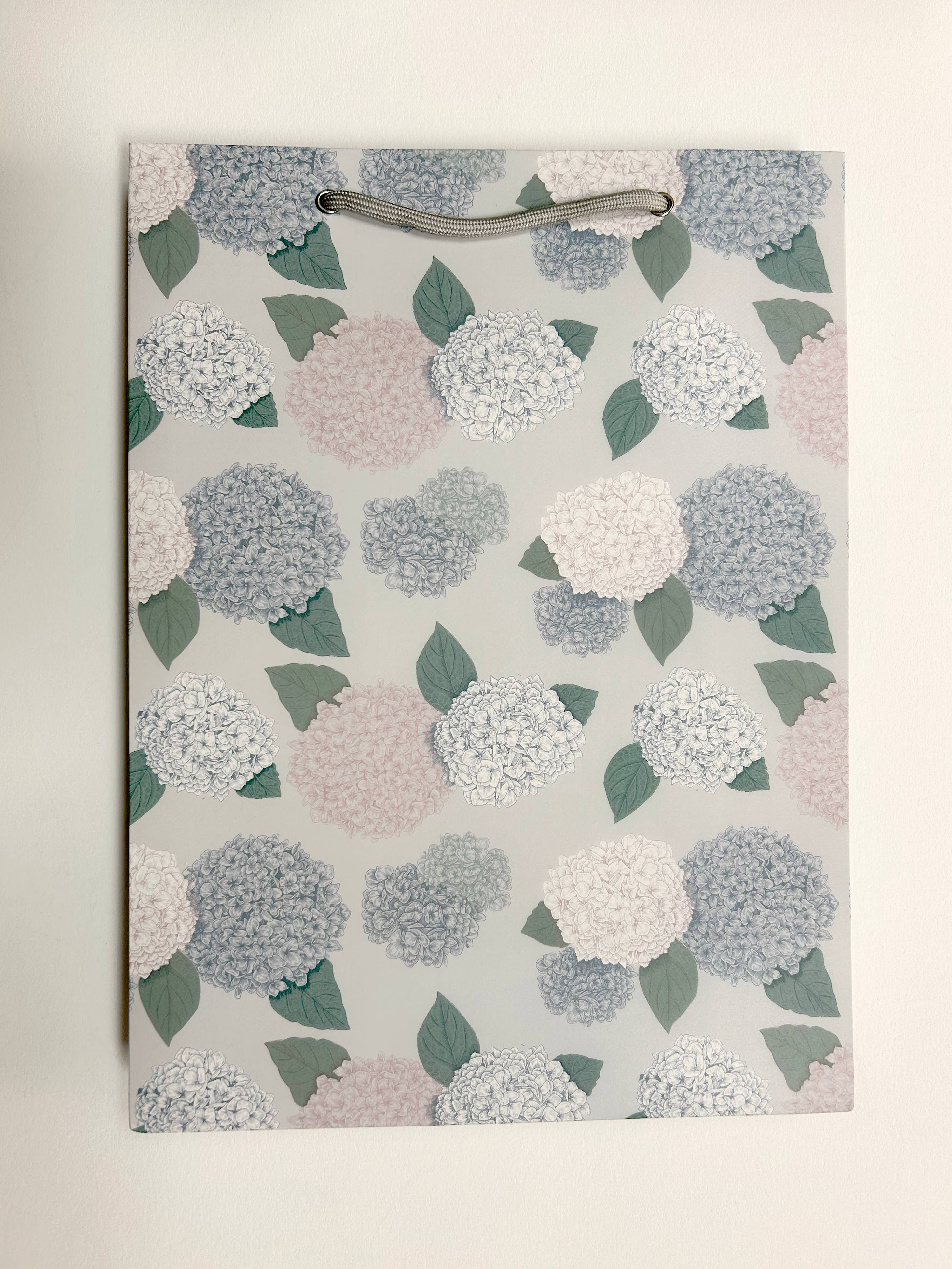 Hydrangea Print Gift Bag
