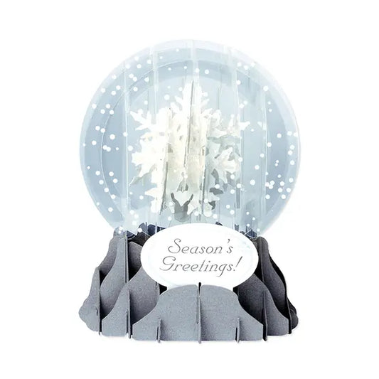 Holiday Snowflakes Snow Globe