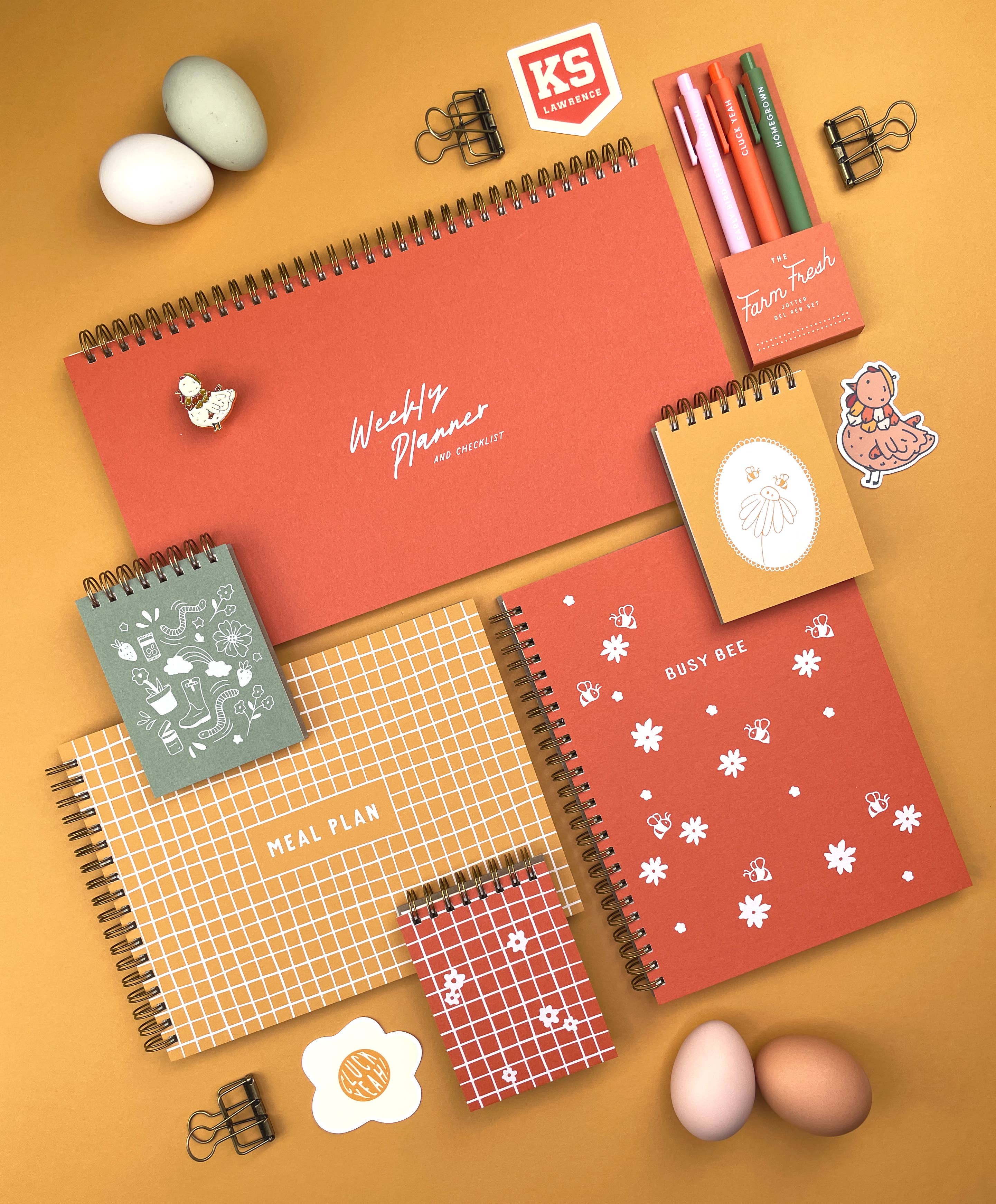 French Hen Chicken Sticker