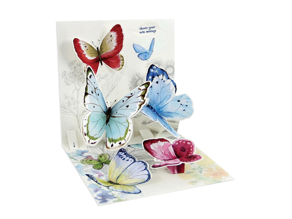 Butterflies of Spring Pop-Up Card
