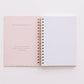 Underwater Ball Spiral Notebook - Pink