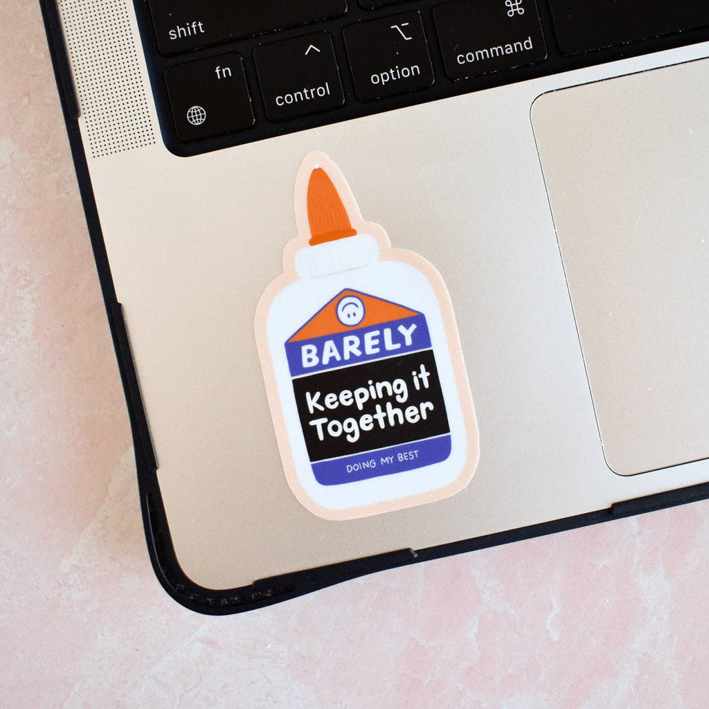 Barely Keeping It Together Vinyl Sticker