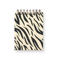 Zebra Pattern Mini Jotter Notebook