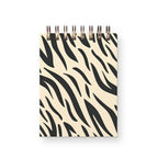 Zebra Pattern Mini Jotter Notebook