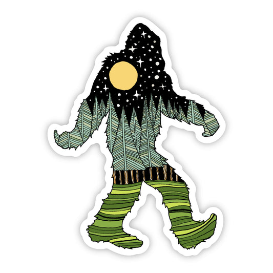 Bigfoot Car Sticker