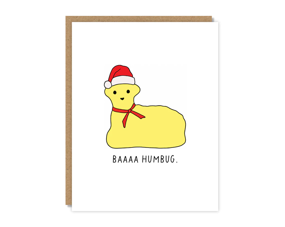 Baaaa Humbug Card
