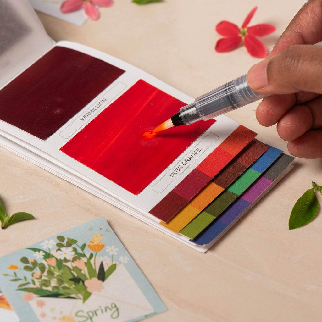 Original Colorsheets - 16 Watercolors | Handmade | Portable