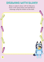 Bluey Stickertivity: Best Friends by Dienesa Le