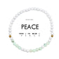 Morse Code Bracelet - Peace