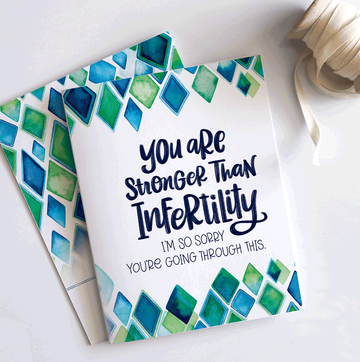Stronger Than Infertility Support Card