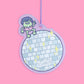 Disco Frog, Car Decor, Cute, Car Diffuser, Air Freshener