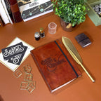 Weird and Wonderful Leather Journal