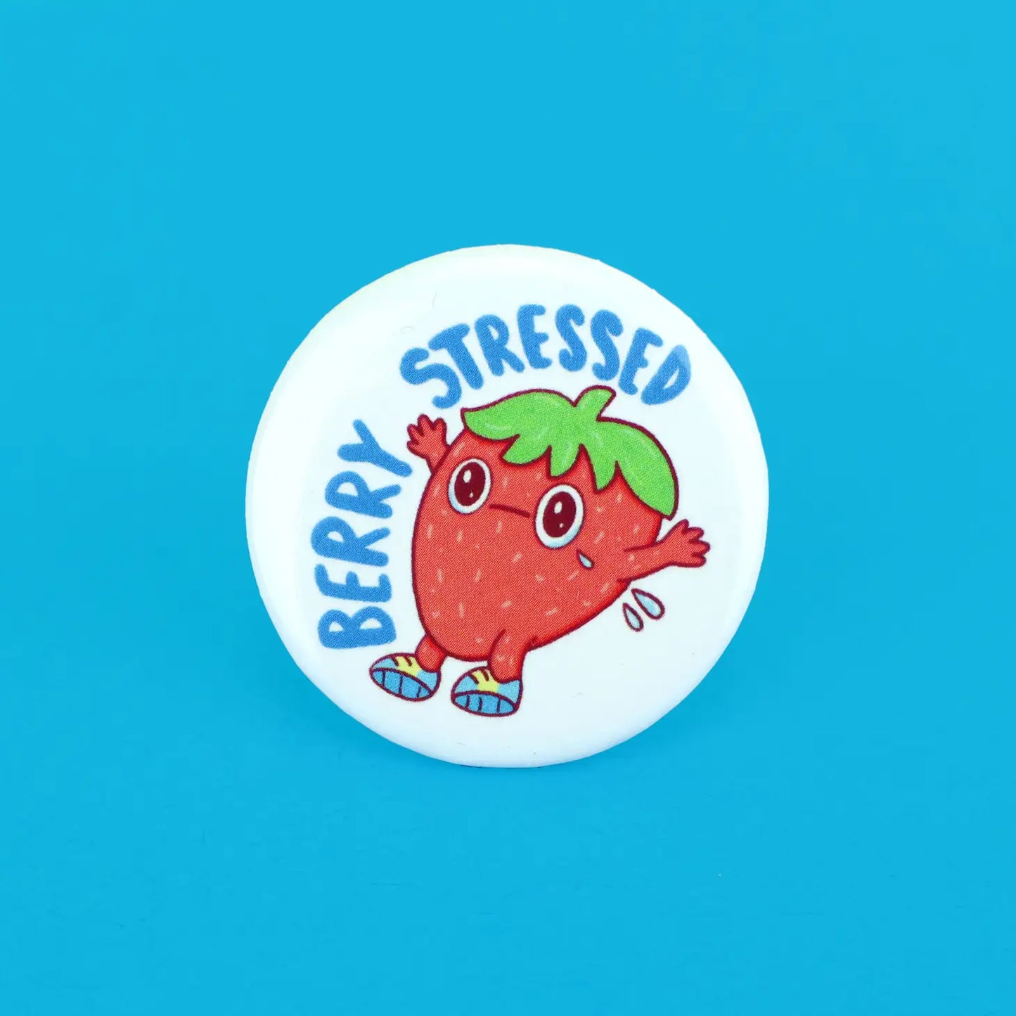 Berry Stressed Strawberry Button