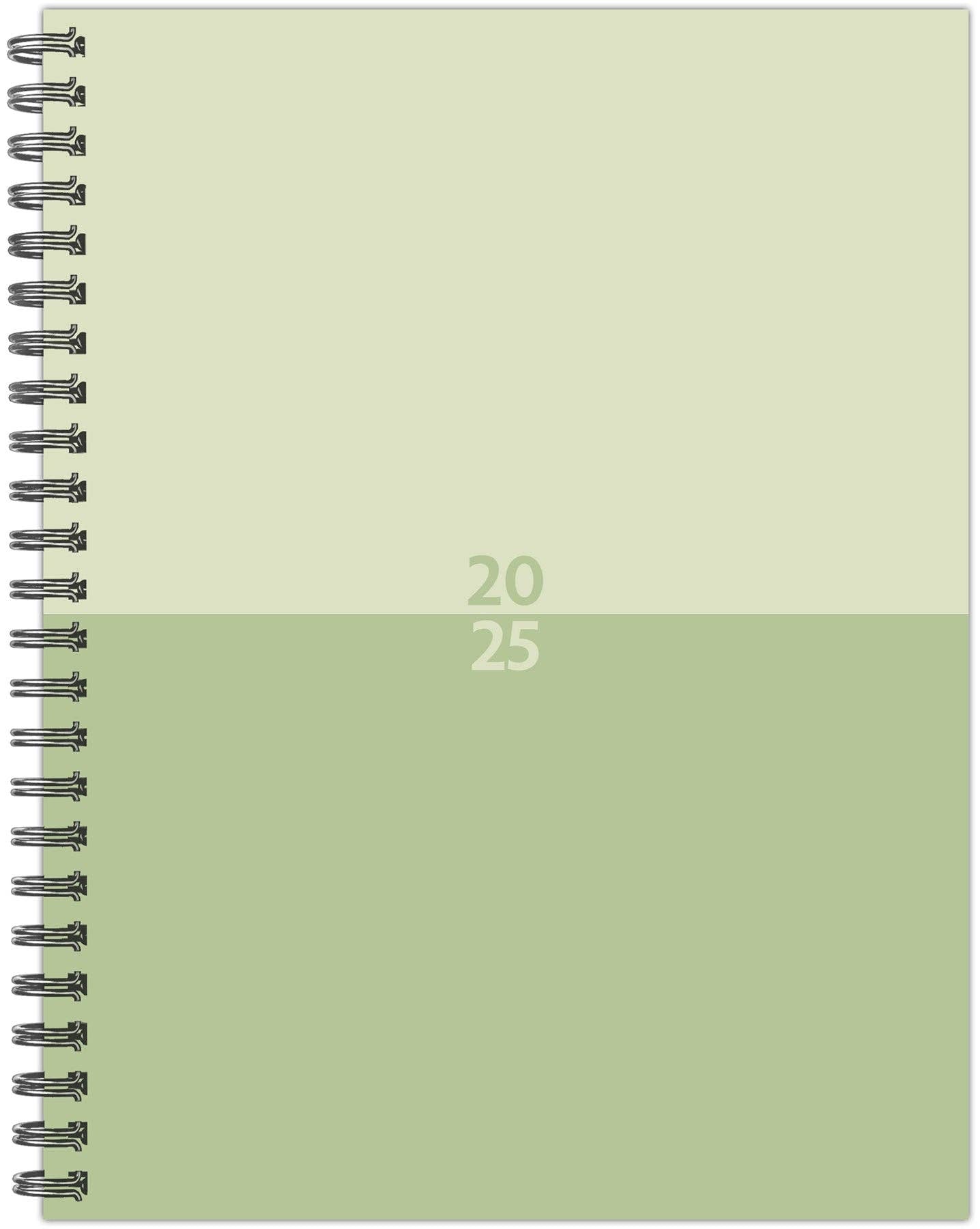 Mint Duotone 2025 Softcover Weekly Planner