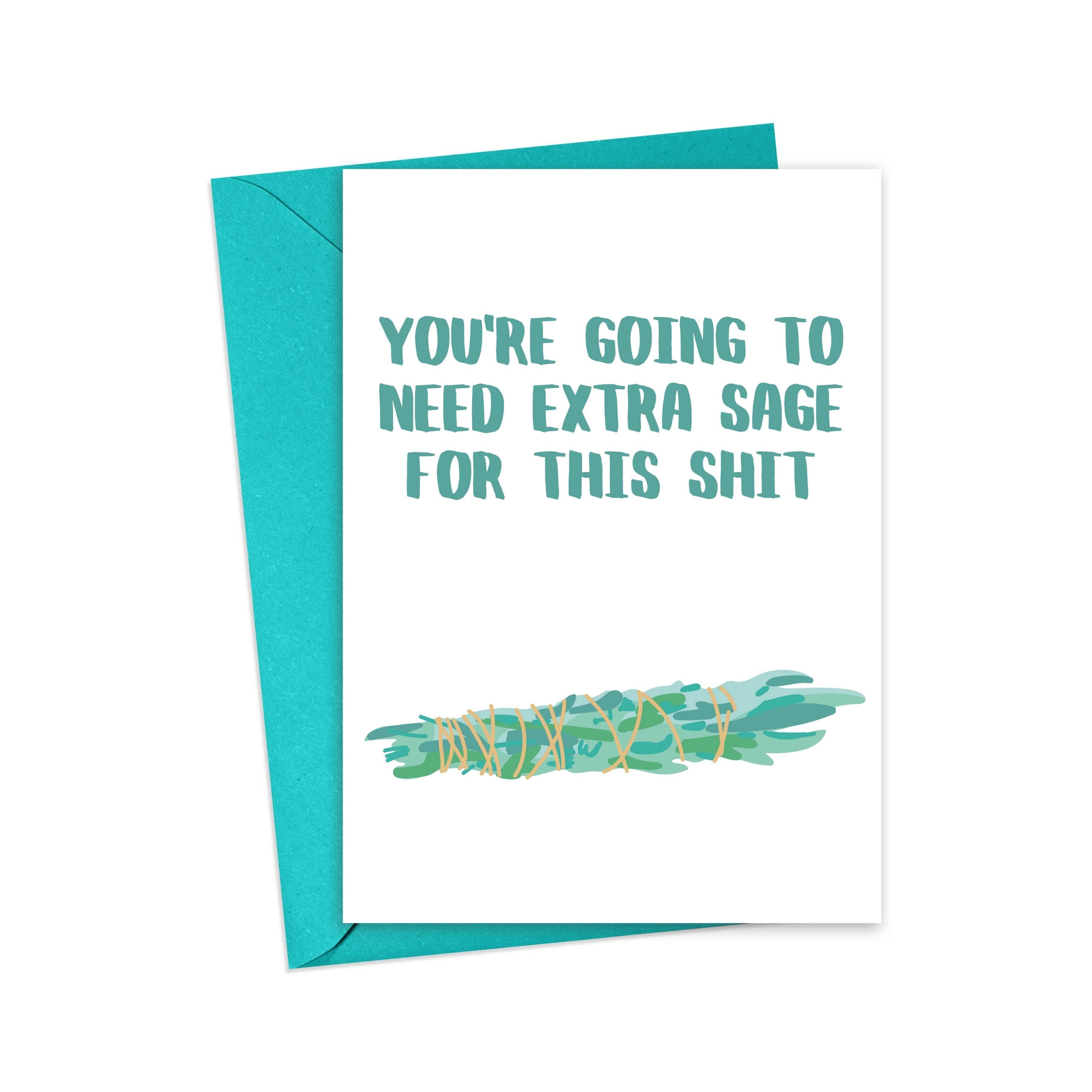 Extra Sage Encouragement Card