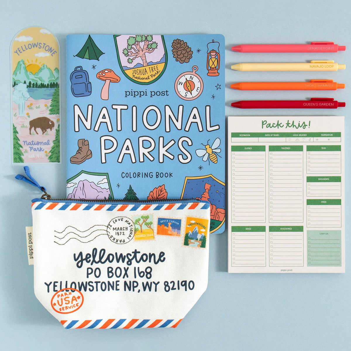 Pack This Travel Planning 6x8 Notepad