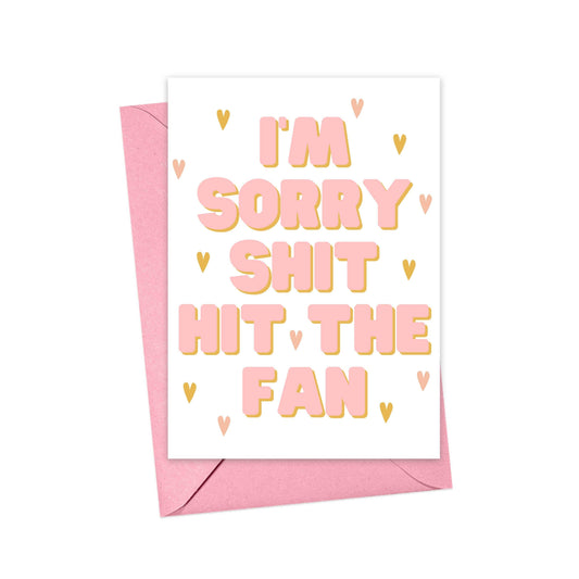 Shit Hit the Fan Card