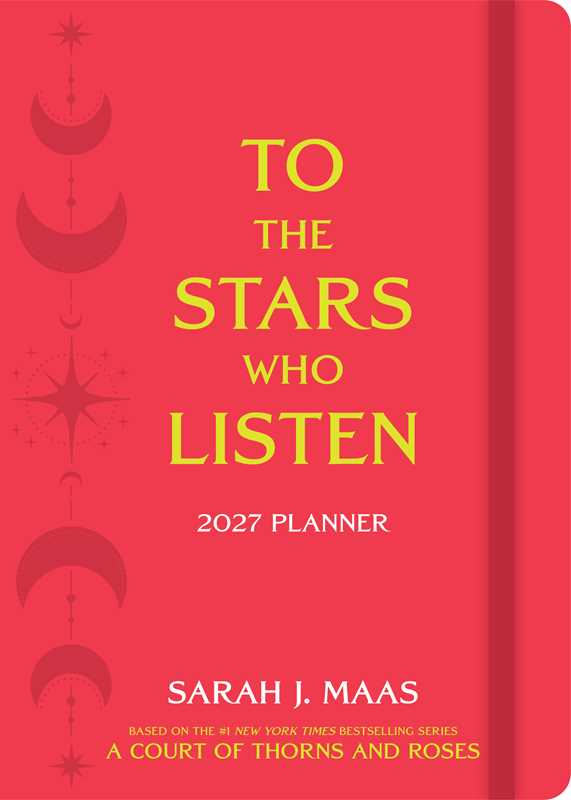 Court of Thorns and Roses 2027 Monthly/Weekly Planner Calendar by Sarah J.  Maas