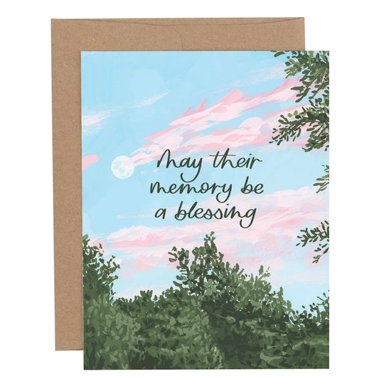 Aurora Moon Sympathy Card