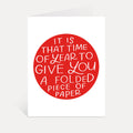 That Time Of Year Card