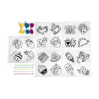 Shrink-Its! DIY Shrink Art Kit - Cute Crew (28 PC Set)