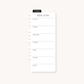 Dry Erase Meal Planner Dashboard