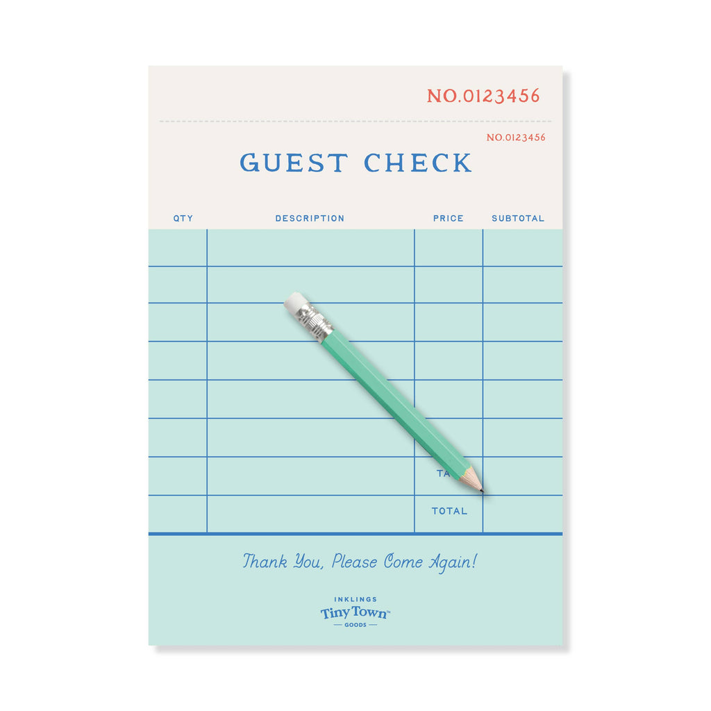 Play Notepad - Guest Check