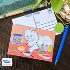 Cats and Crafts Postcards - Set of 12