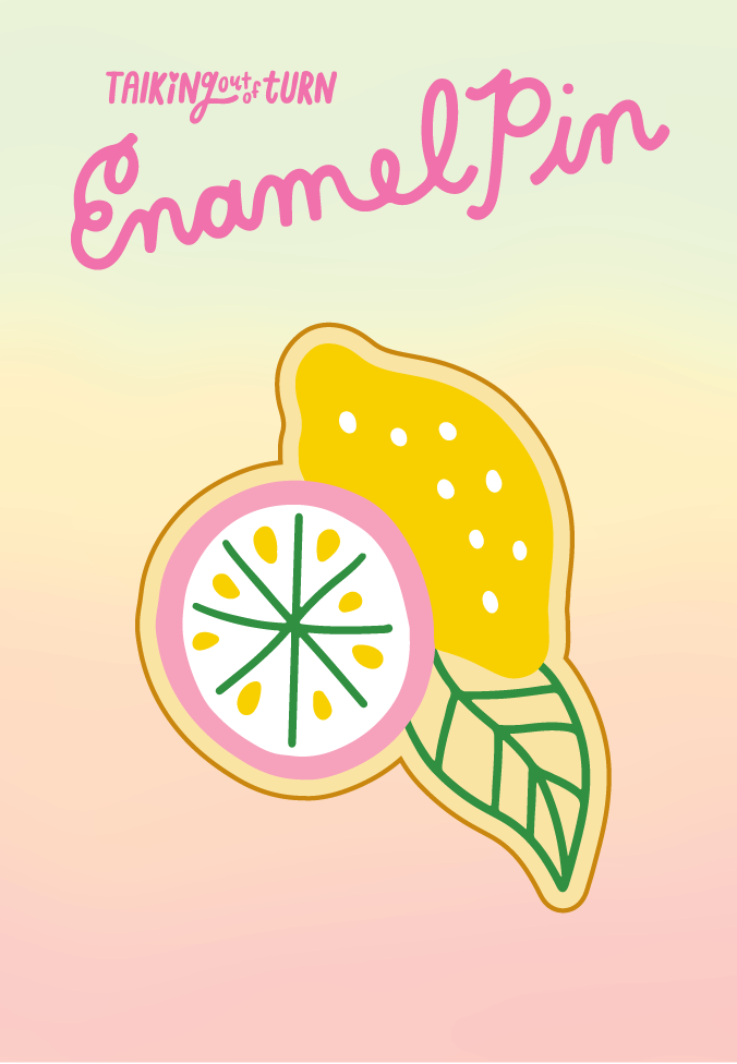 Enamel Pins: Fuck Flag