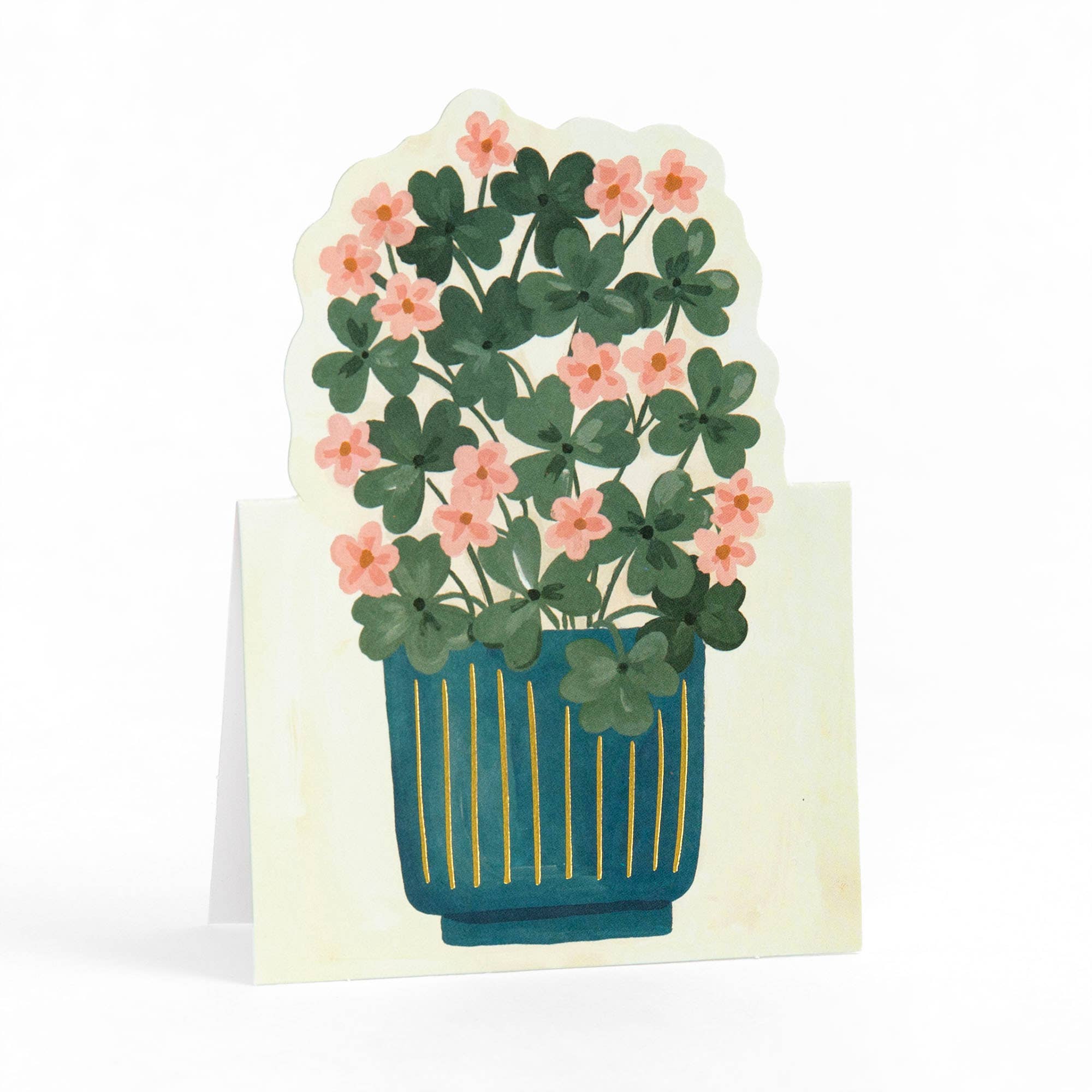 Potted Plants Mini Pop-Up Greeting Card