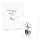 Whatever Our Souls Are Made Of Love Card