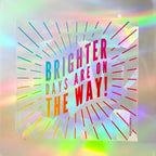 Brighter Days Rainbow Suncatcher Sticker