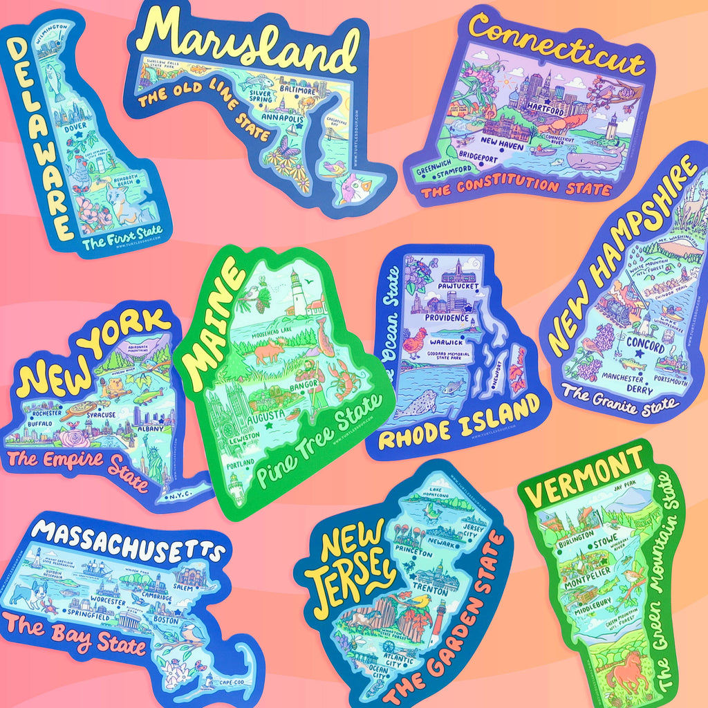 Empire State Vinyl Sticker