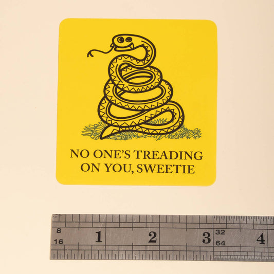 No One is Treading On You, Sweetie Vehicle Sticker