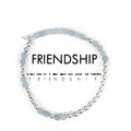 Morse Code Bracelet - Friendship - Silver