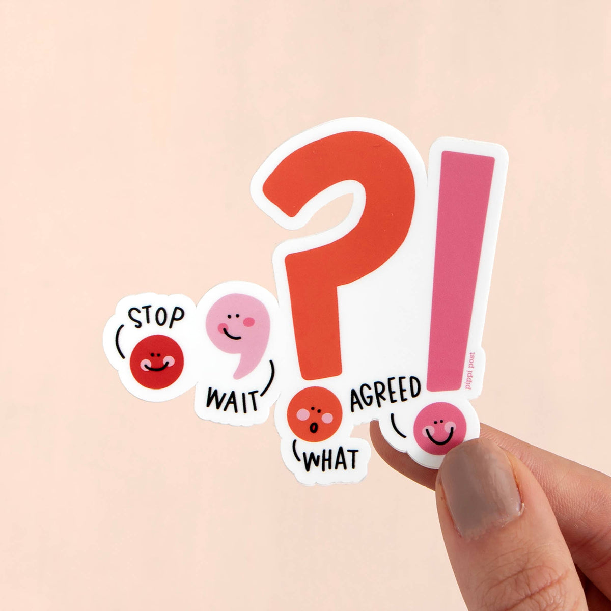 Punctuation Decal Sticker