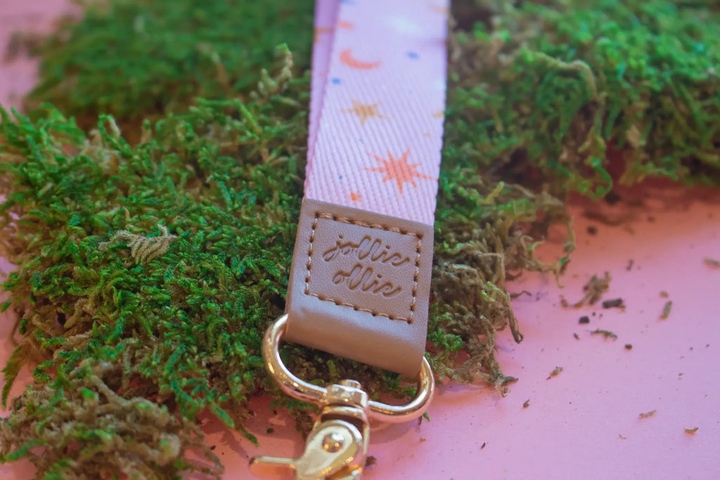 Pink Starry Sky Lanyard