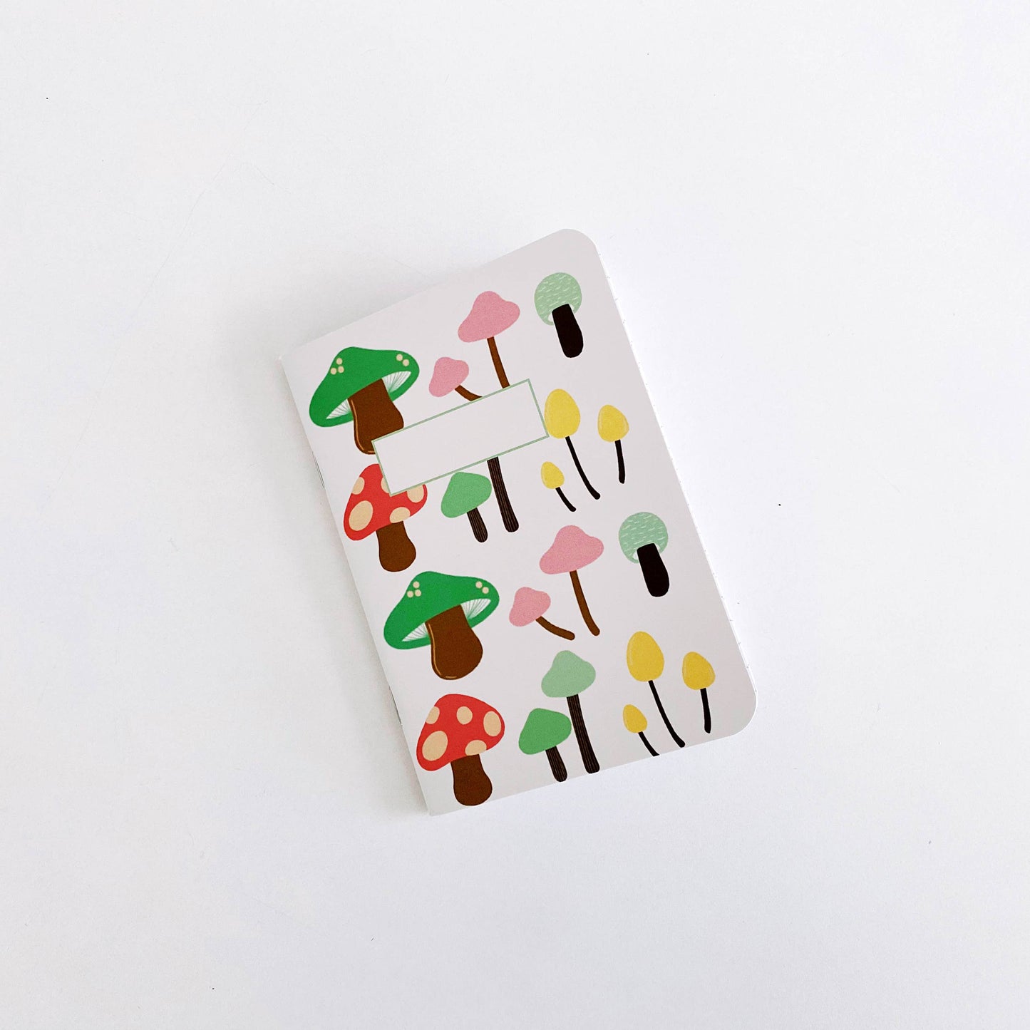 Mushrooms Lined Pocket Notebook