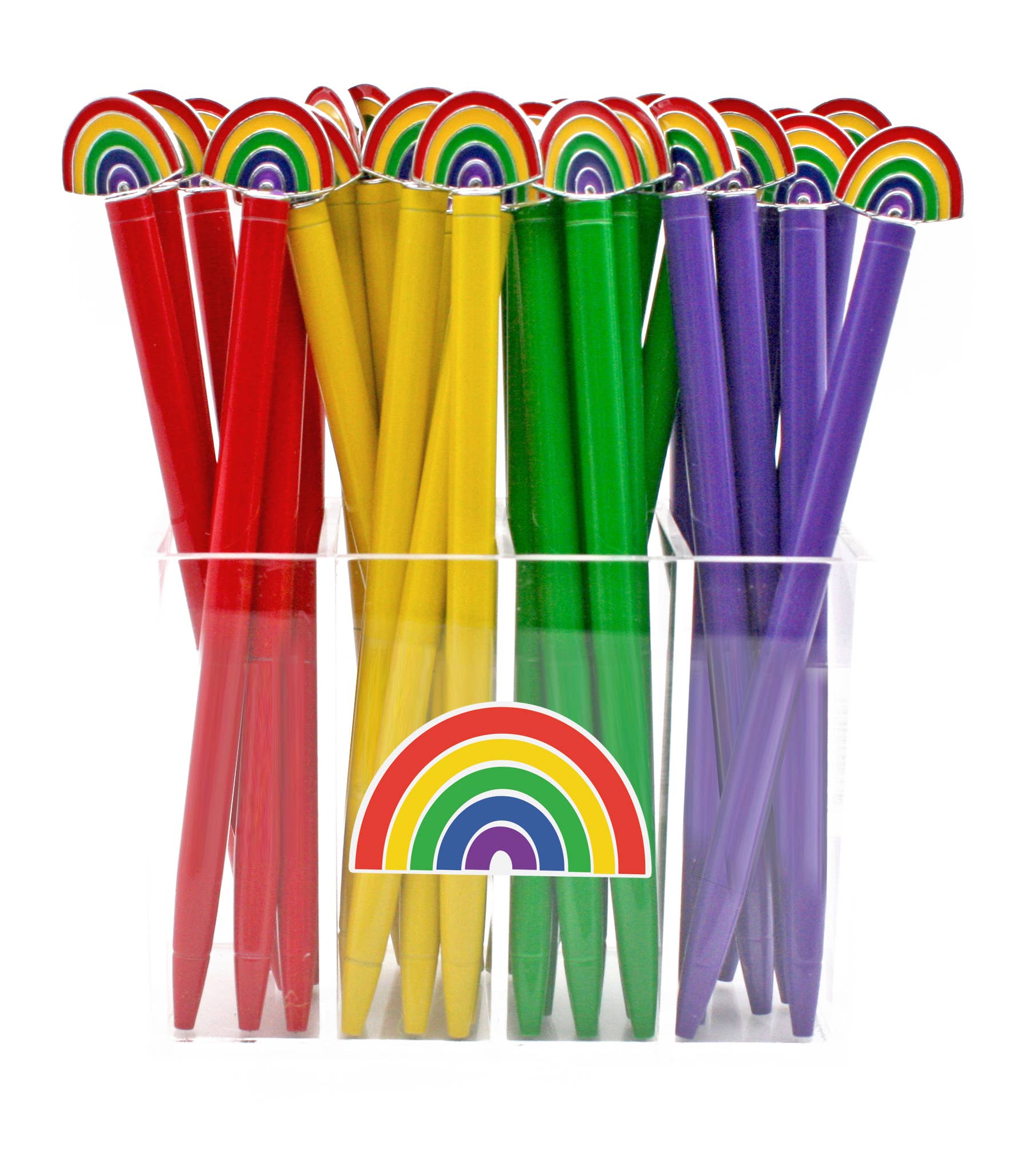 Enamel Rainbow Charm Pen