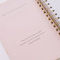 Underwater Ball Spiral Notebook - Pink