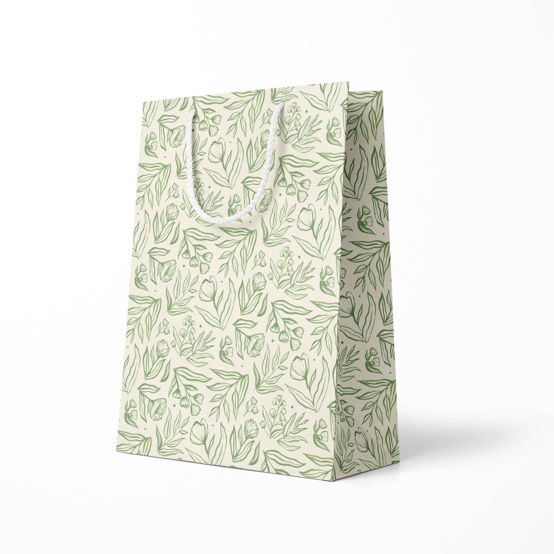 Sage Botanical Gift Bag