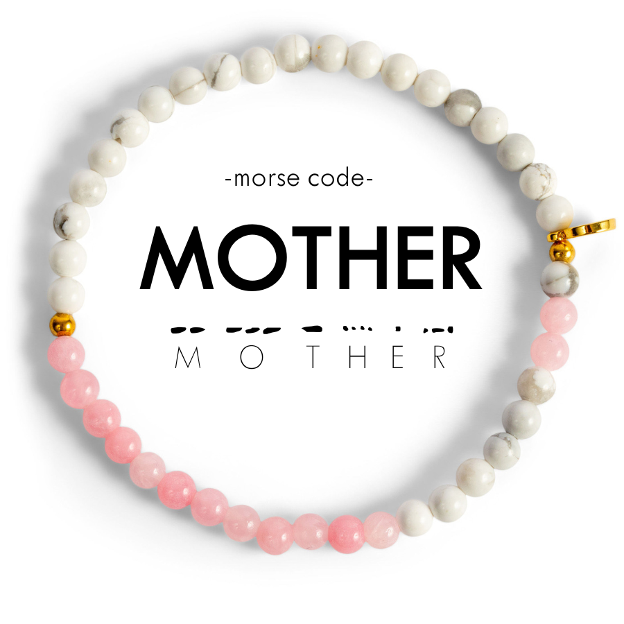 Morse Code Bracelet - Mother