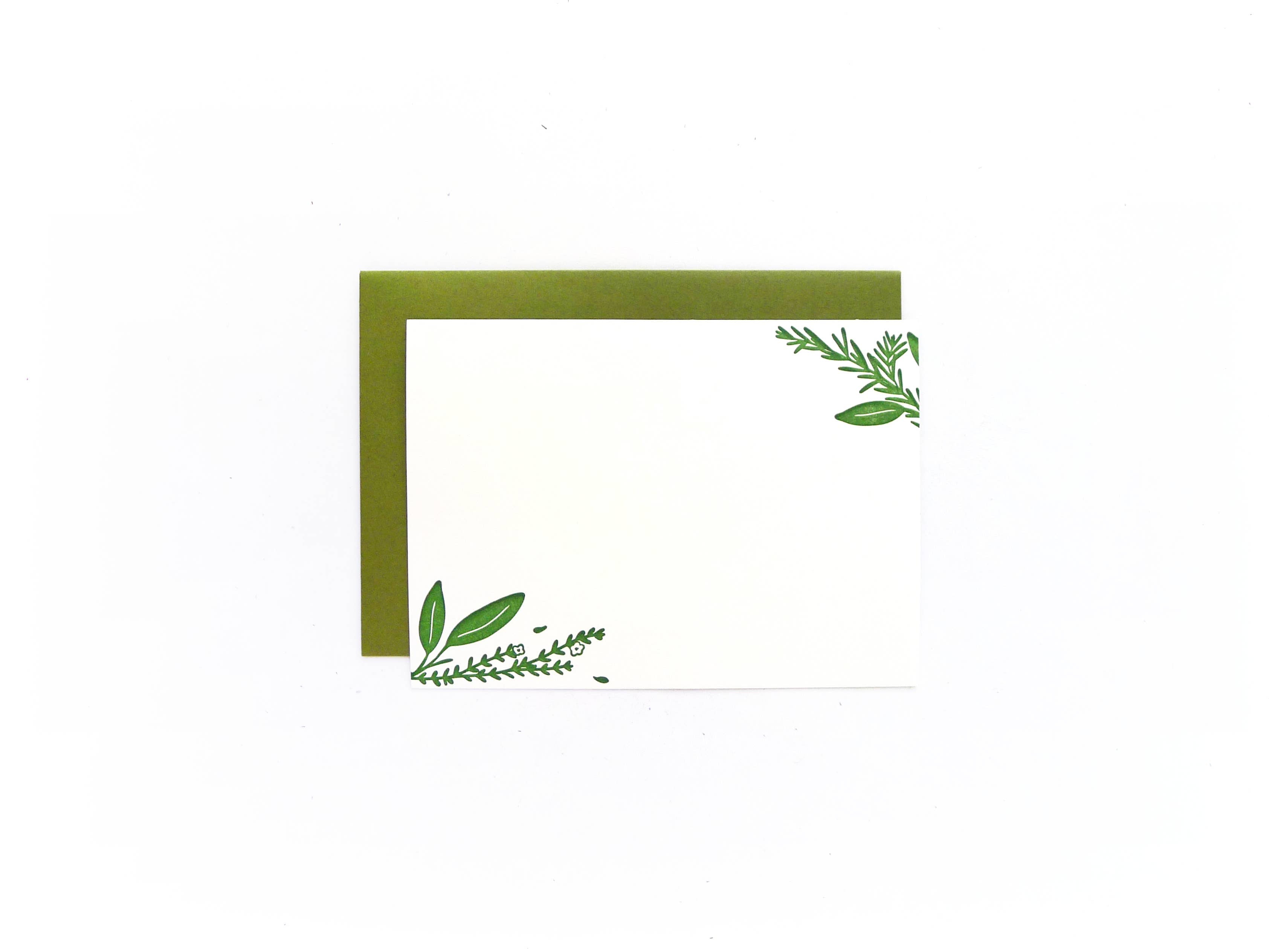 Herb Notecards