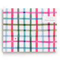Happy Plaid Covered Weekly Planner