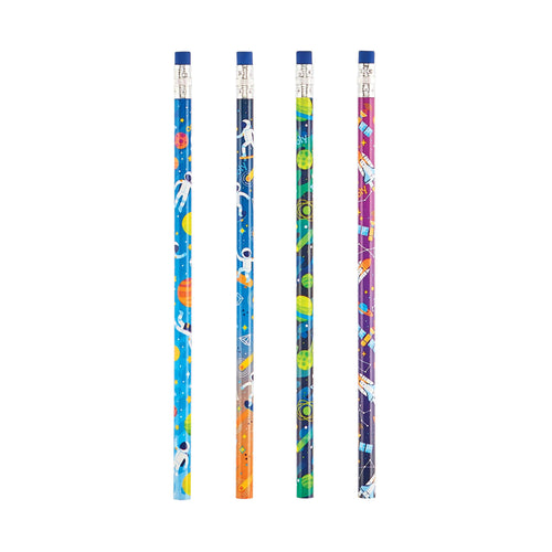 Astronaut Graphite Pencils - Set of 12